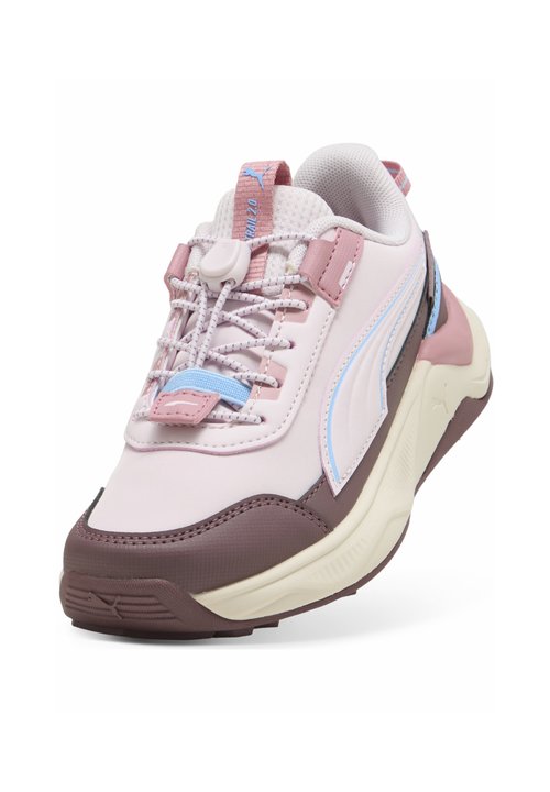 PUMA EVOLVE 2,0 TRAIL LO PS UNISEX - Trail running shoes - powder pink-blue guppy-rich cocoa — foto 5