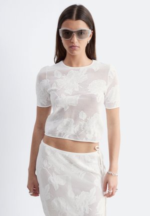 & OTHER STORIES, T-shirt imprimé - white