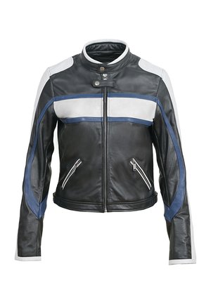 LUVIA - Leather jacket - black
