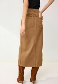 Next REGULAR FIT - Jupe longue - rust brown