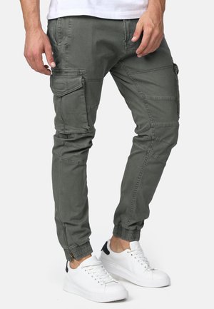 INDICODE JEANS ALEX - Pantalon cargo - iron