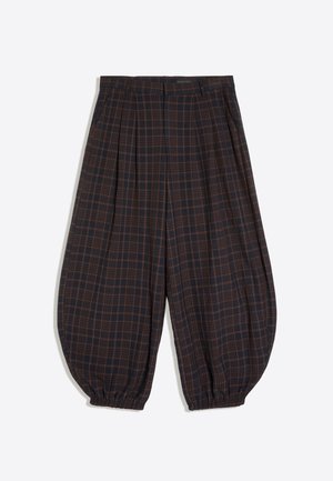 Bershka, TROUSERS - Hlače - royal blue