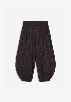 Bershka, TROUSERS - Hlače - royal blue
