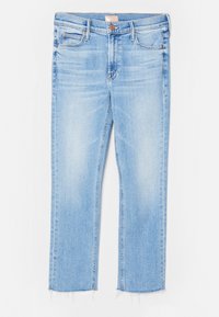 LIL MID RISE DAZZLER FRAY - Jeans Slim Fit - light blue