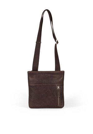 FILIPH - Axelremsväska - dark brown