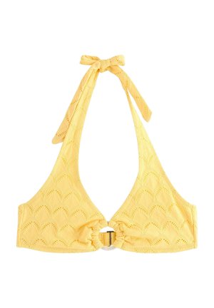 Lindex, LINDEX BIKINI TOP - Bikinitop - light yellow