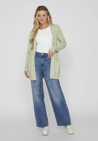 VILA VIRIL OPEN  - Strickjacke - swamp