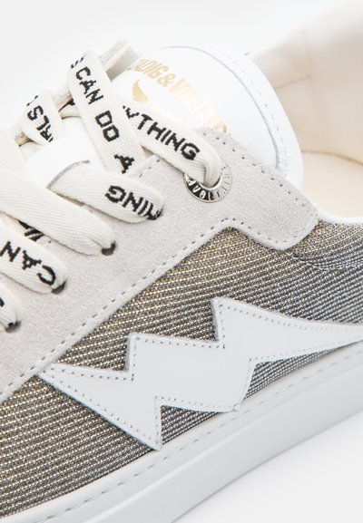 Zadig & Voltaire SPARKLE - Baskets basses - silver