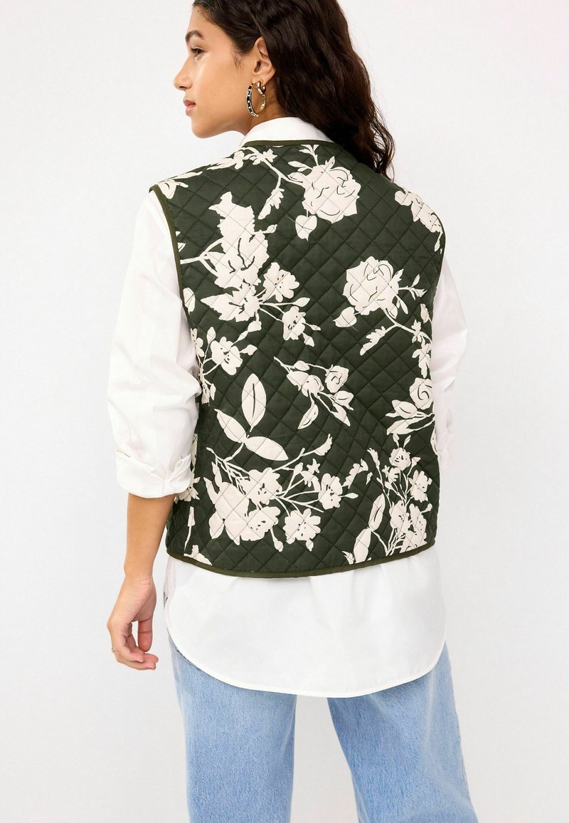 Next REVERSIBLE  REGULAR FIT - Vesta - khaki green