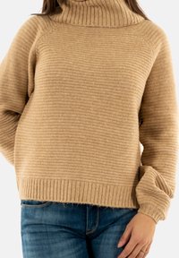 ONLY Stickad tröja - beige