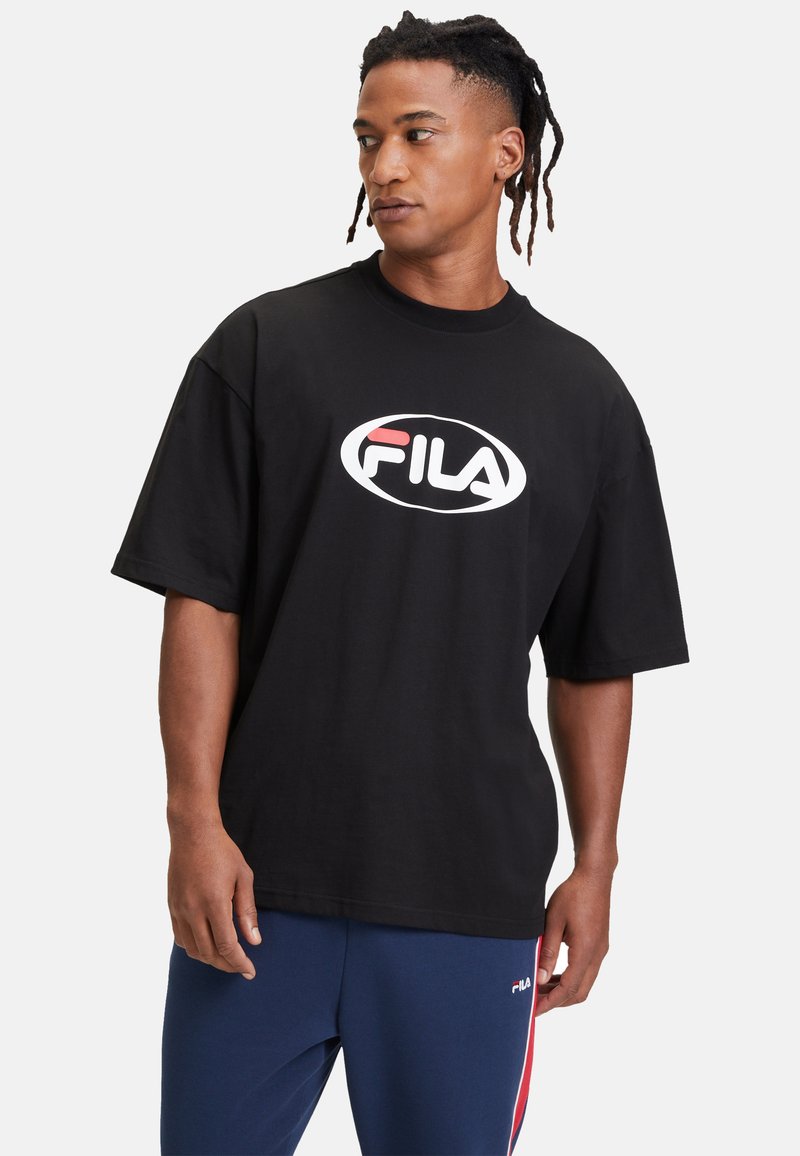 Fila Camiseta estampada - black