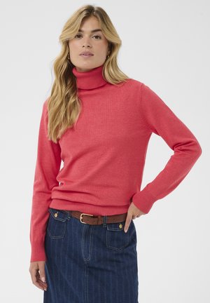 ROLL NECK - Pulover - honeysuckle melange