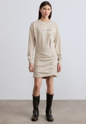 MONOLOGO CREW FASHION  - Kjole - silvermoss