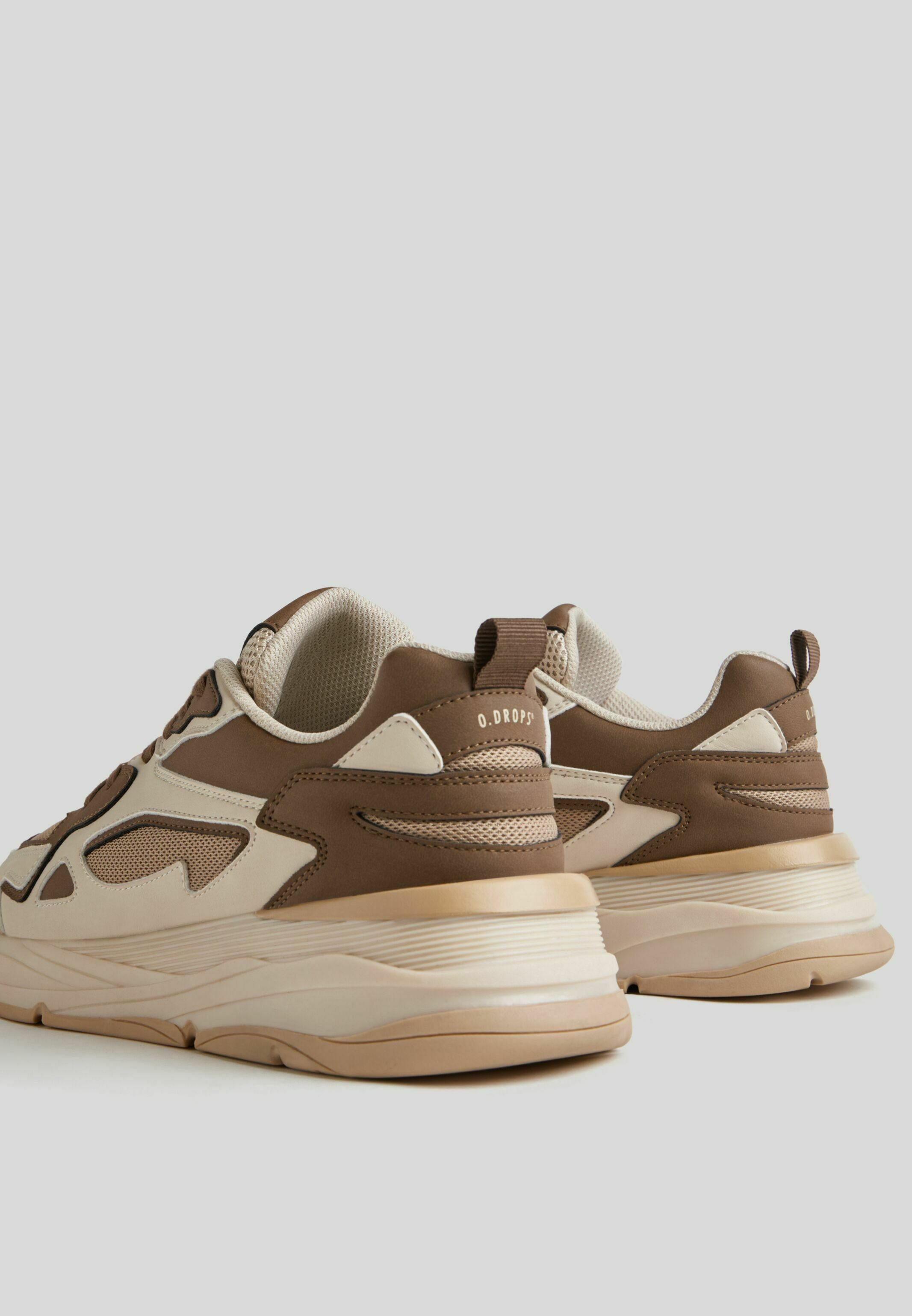 Bershka Sneakers laag - sand/beige - Zalando.nl