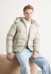 Calvin Klein Jeans ESSENTIALS JACKET - Piumino - flint gray