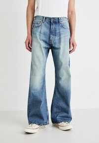 Weekday TIME LOOSE - Vaqueros rectos - blue