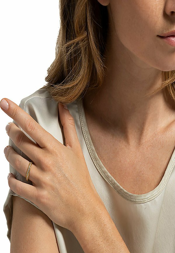 15 DIAMANT - Ring - gelbgoldfarben