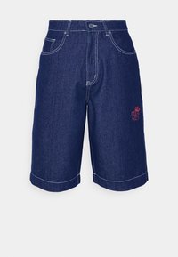 JUMBO JORTS - Denim shorts - mid wash