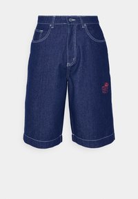 JUMBO JORTS - Jeansshorts - mid wash