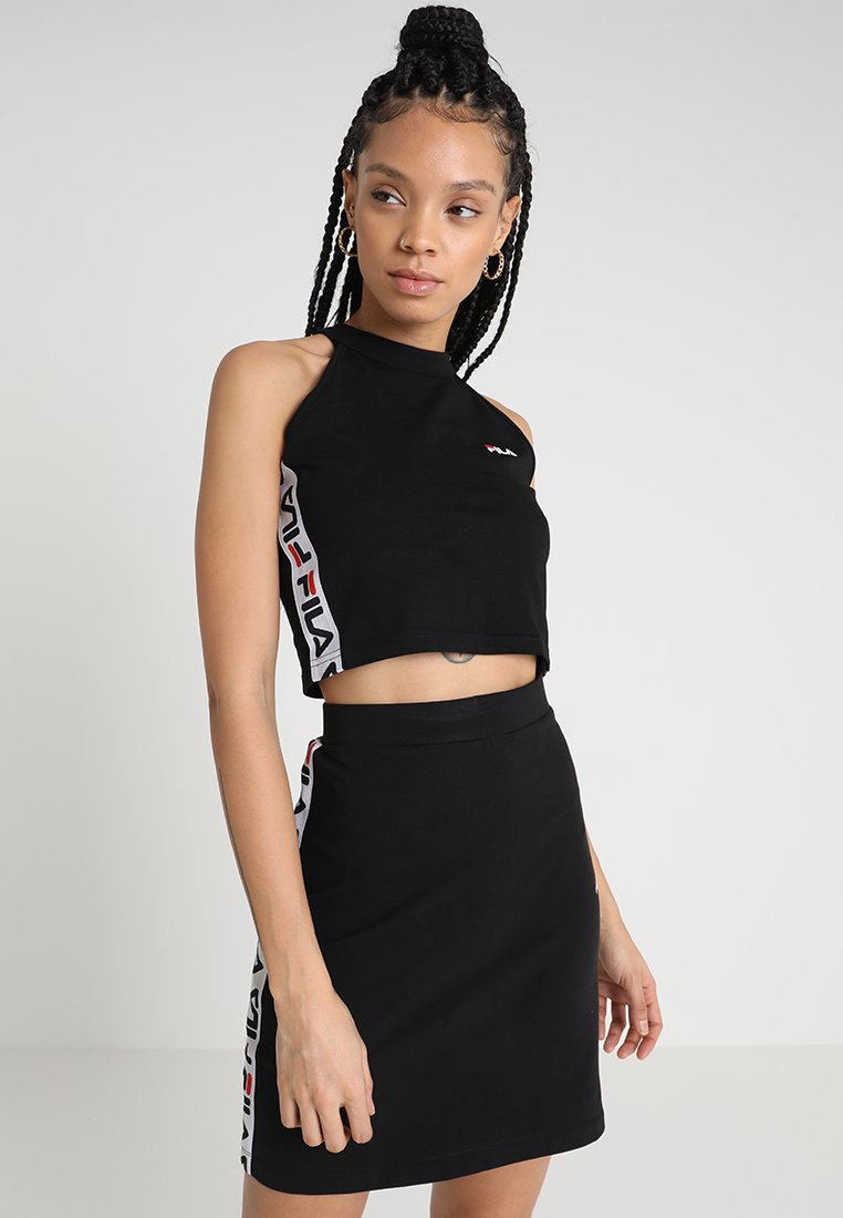Fila MELODY CROPPED - Débardeur - black