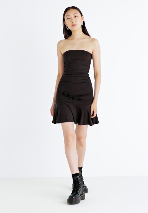RUCHED TUBE MINI DRESS - Jersey dress3