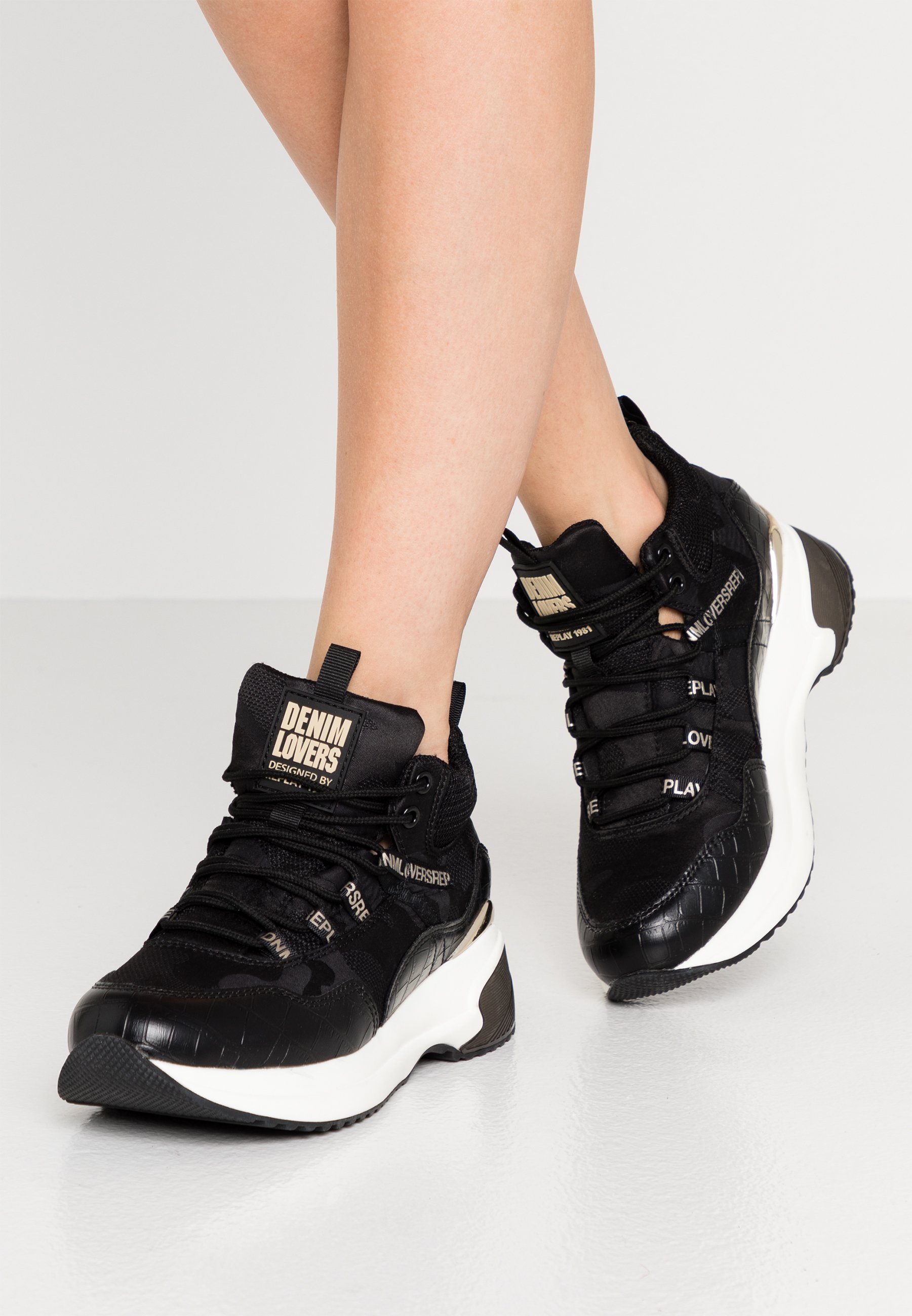 replay sequin trainers