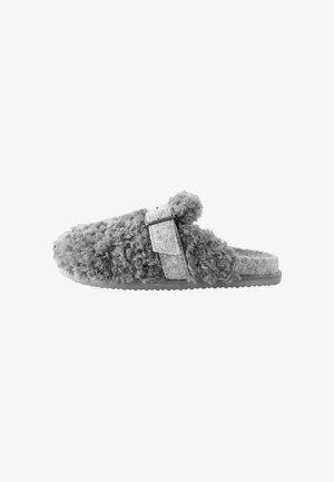 Next BORG BUCKLE REGULAR FIT - Pantofole - grey