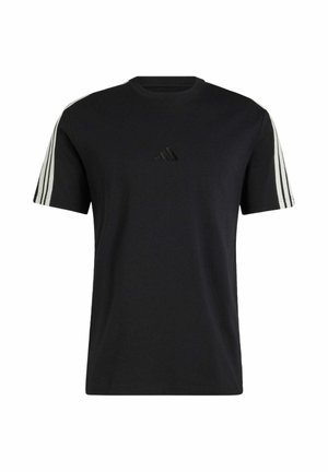 adidas Sportswear, ADIDAS SPORTSWEAR ADIDAS KIT 3-STRIPES REGULAR T-SHIRT - Camiseta estampada - black/off white