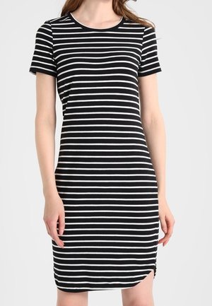 Žerzejové šaty - black