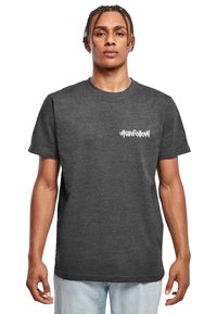 Merchcode UNFOLLOW  - Triko s potiskem - charcoal