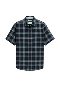 REGULAR FIT KURZARM - Krekls - navy turquoise check