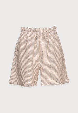 ISOBEL PAPERBAG WAIST - Shorts - cinnamon brown