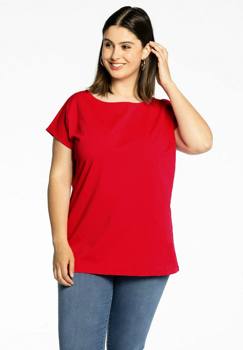 YOEK T-Shirt basic - red