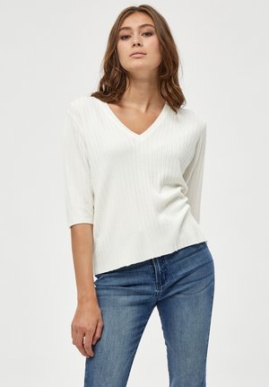 PCTANA - Basic T-shirt - cloud dancer
