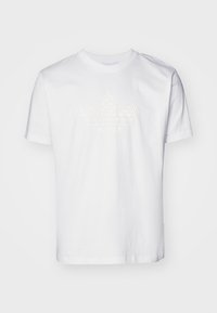MONOGRAM UNISEX - Nyomott mintás póló - cloud white