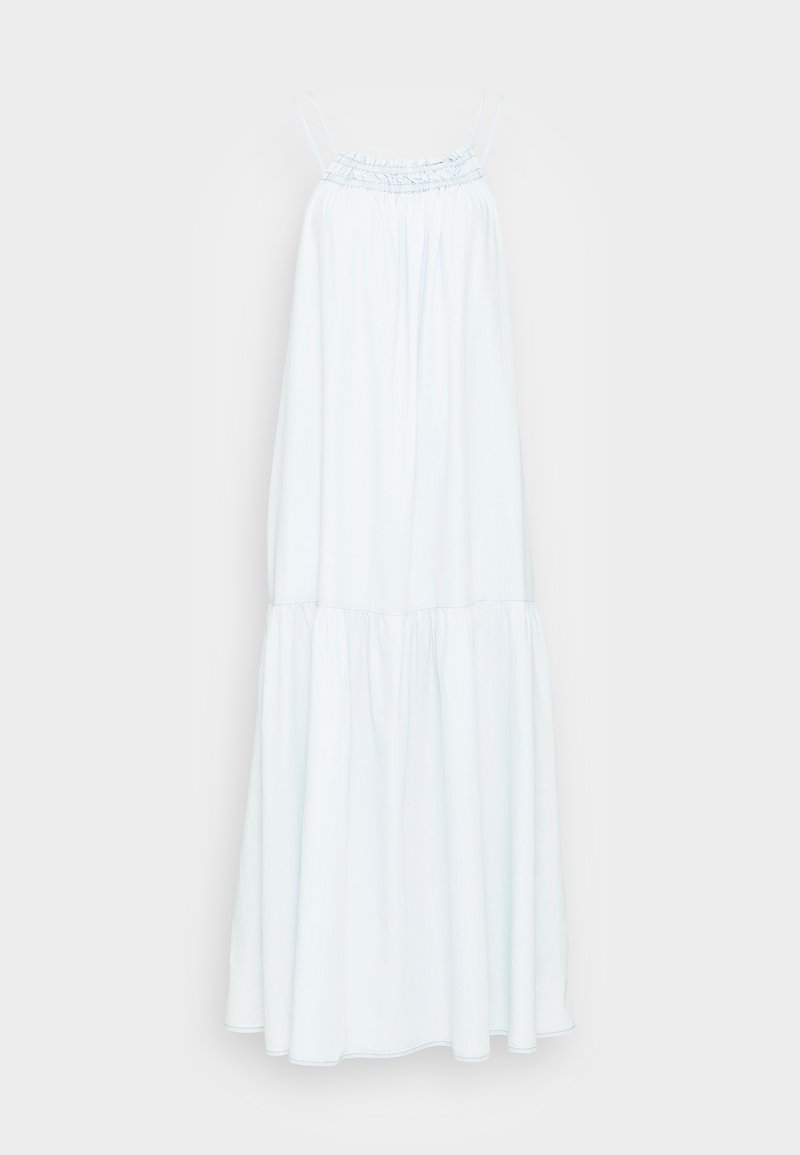 Replay Maxi-jurk lichtblauw denim