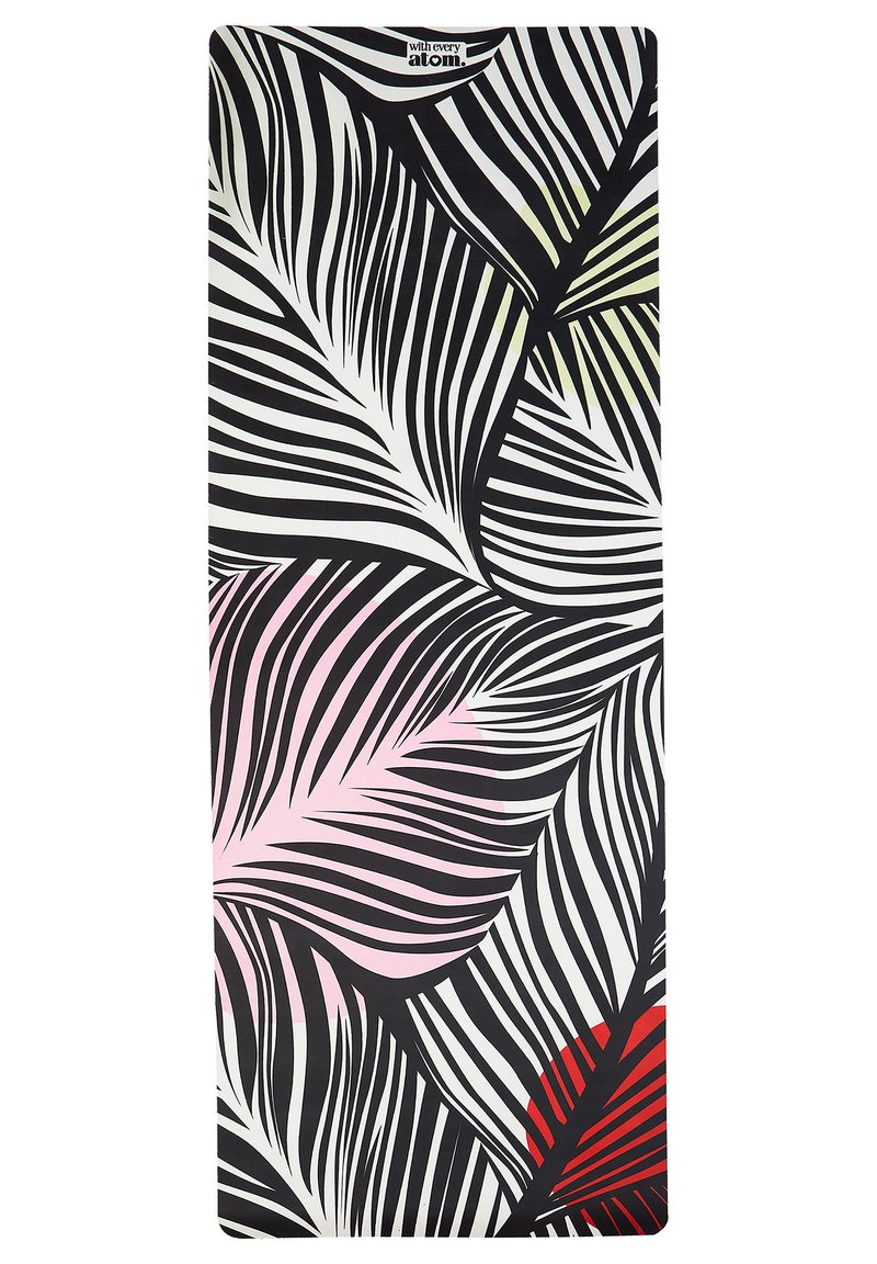 With Every Atom NONSLIP YOGA MAT YOGA MATTE YOGA TAPPETINO ZEBRA LEAVES Fitness / Yoga