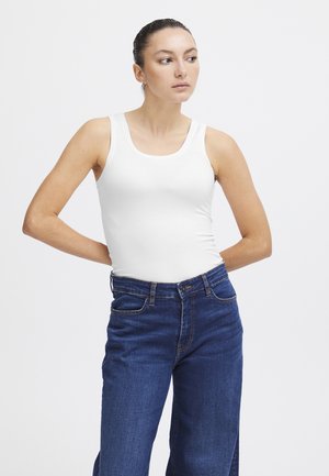 IHZOLA PLAIN - Topper - white