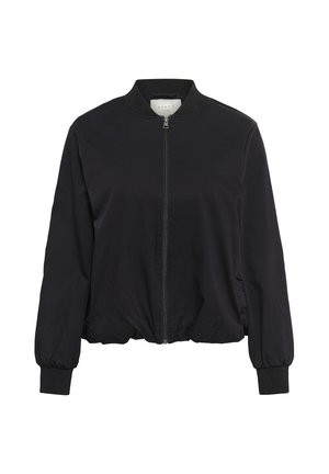 Kaffe Curve, KCLEE SMOCK BOMBER JACKET - Blouson Bomber - black deep