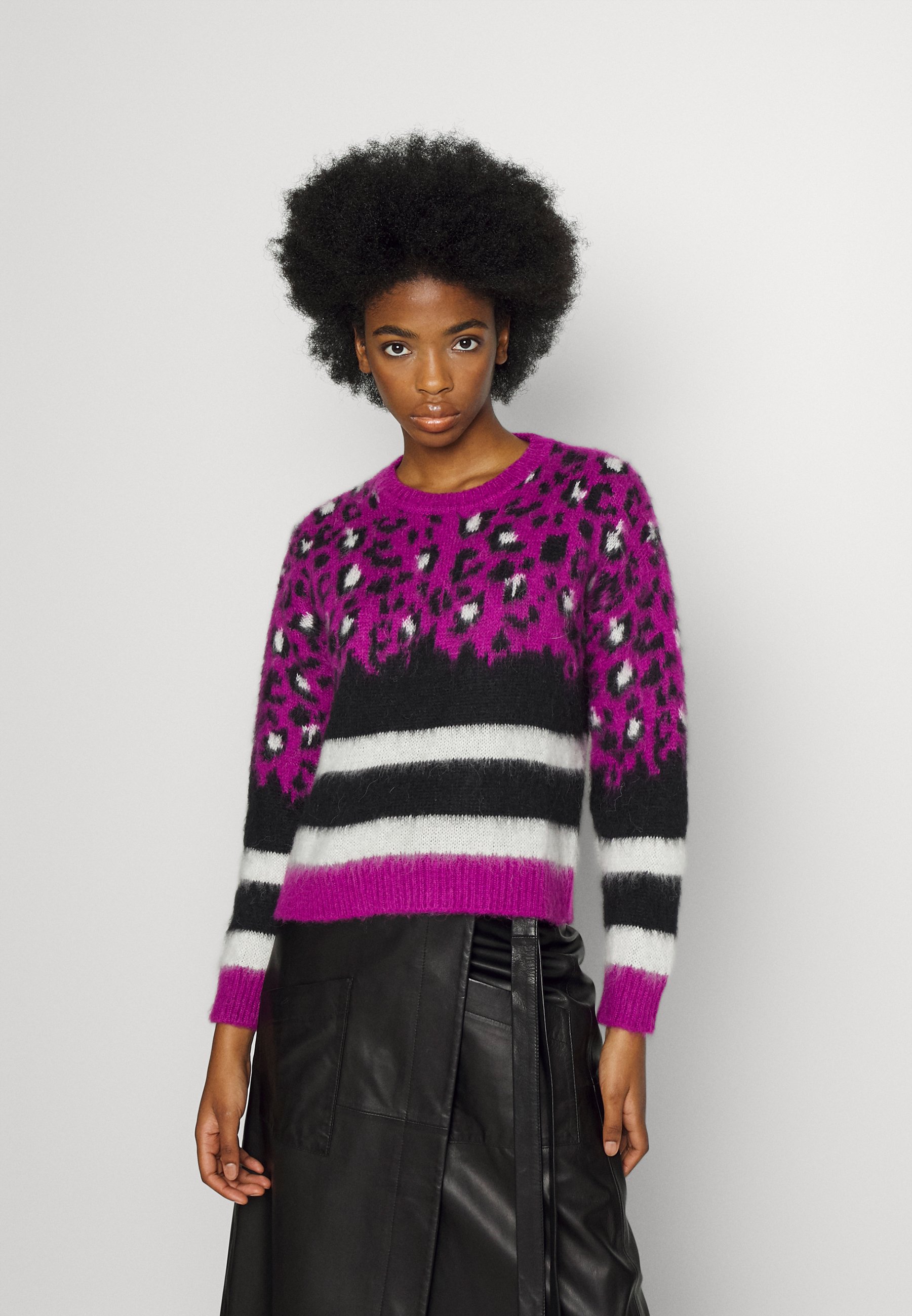 Pinko BARILOT MAGLIA MACULA MISTO - Maglione - pink/fuxia - Zalando.it