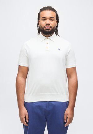 SHORT SLEEVE - Poloshirt - deckwash white/navy