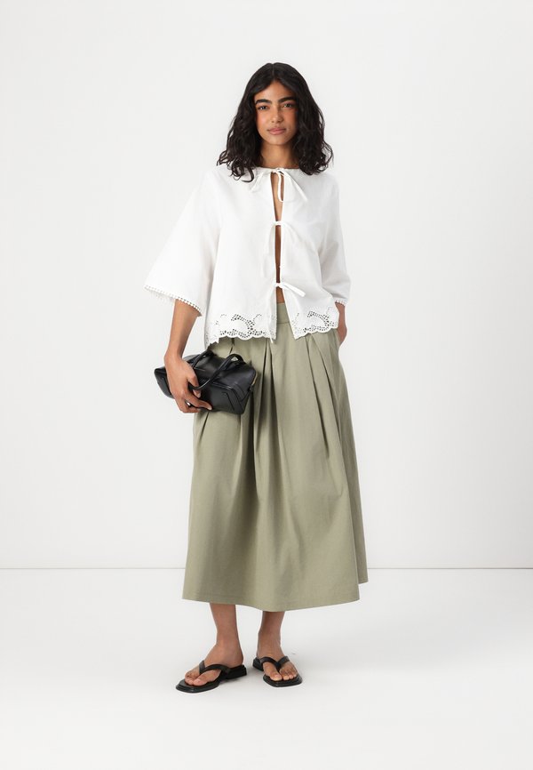 ONLLUCINDA LIFE WIDE - Pleated skirt - overland trek4