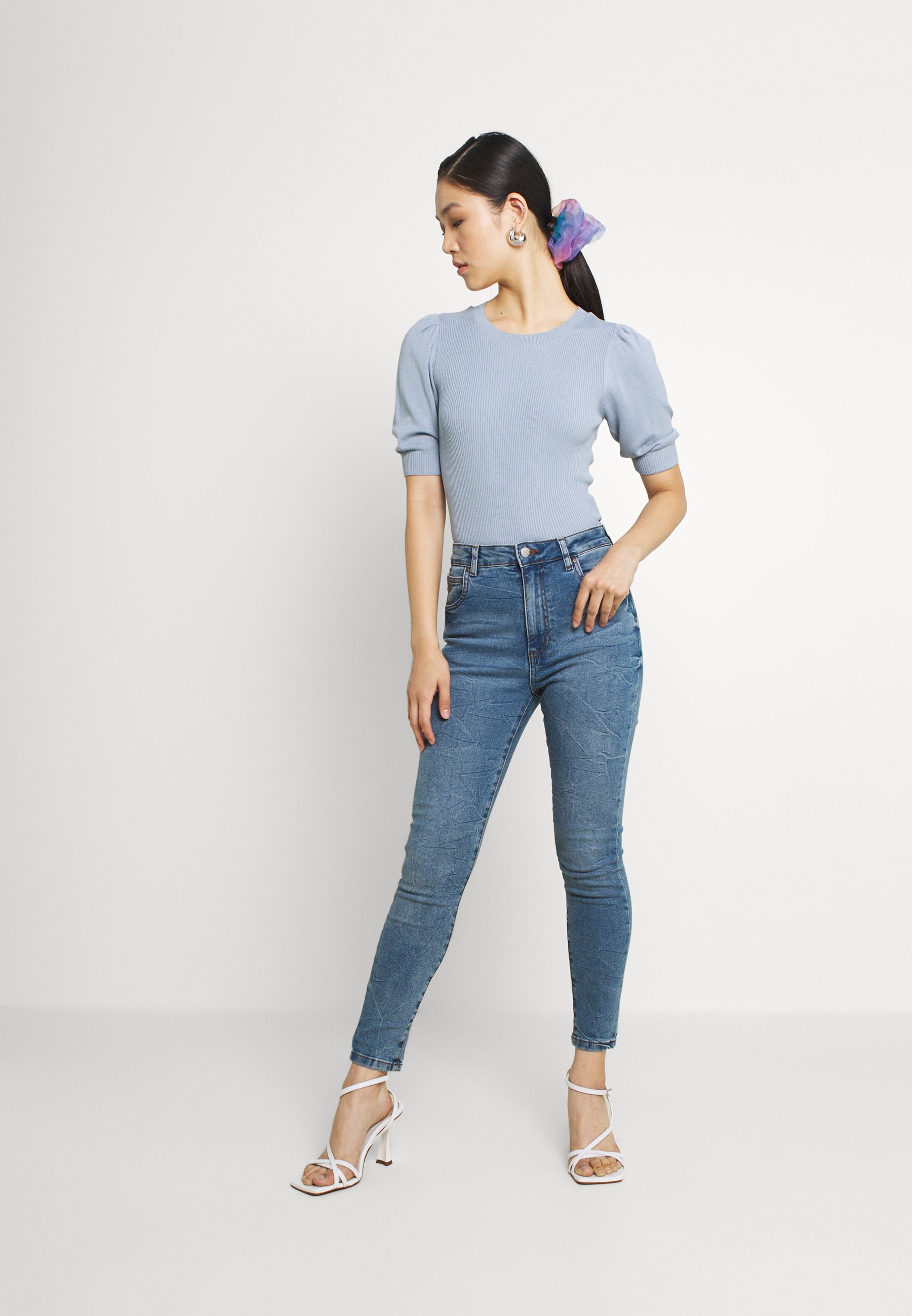 Cotton On HIGH RISE CROPPED - Jeans 