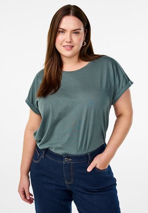 KURZÄRMLIGES - T-shirt basic - balsam green