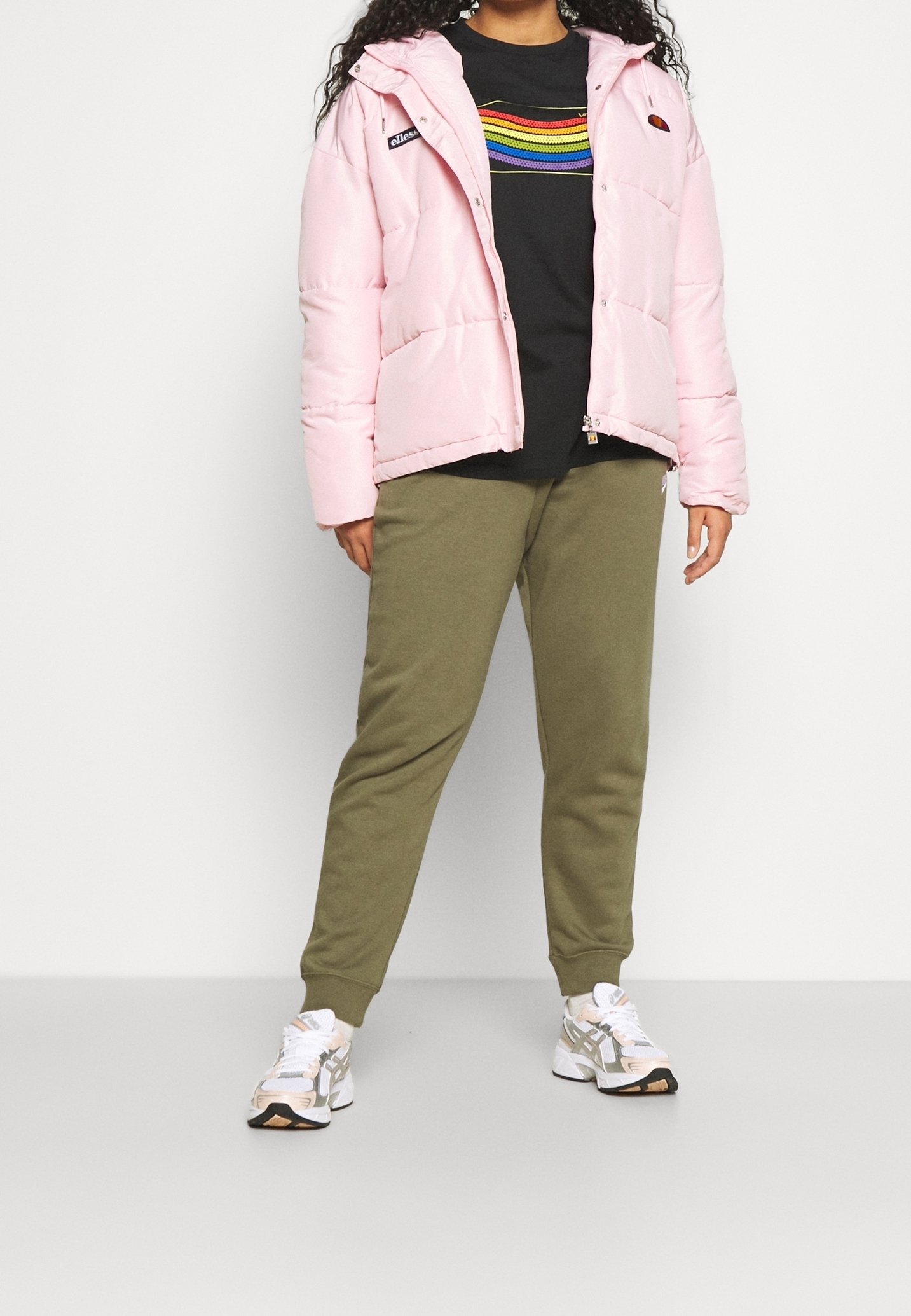Ellesse Winter jacket - light pink - (Pre-owned) - Zalando