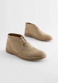 Next DESERT  - Botines con cordones - taupe brown