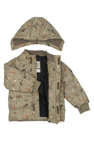 PU PUFF JACKET AOP - Outdoorjakke - seneca rock
