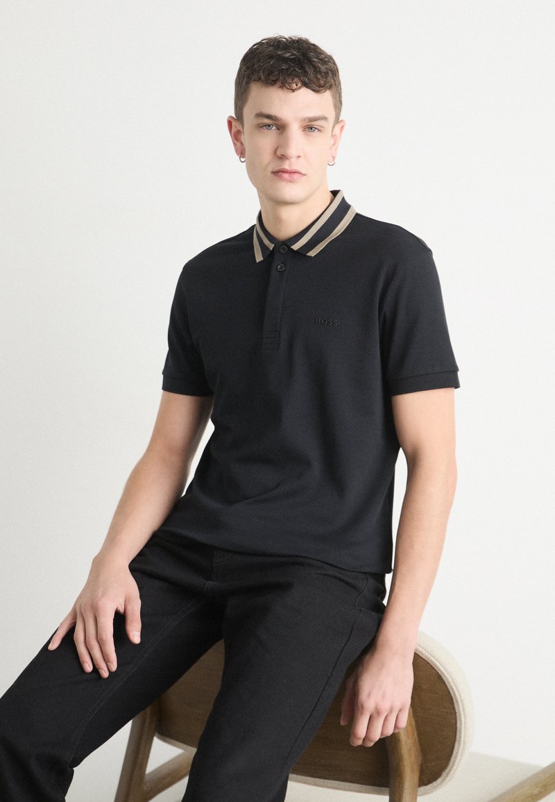 BOSS PAULE - Polo - black