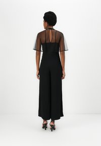 TWINSET WOVEN OVERALLS - Tuta jumpsuit - nero