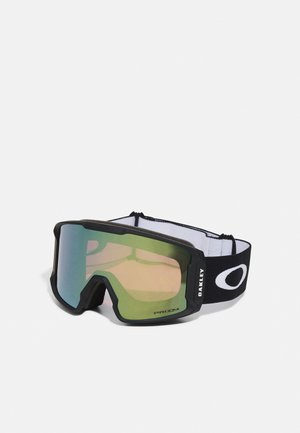LINE MINER  - Ski goggles - matte black/prizm sage gold